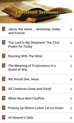 Christian Sermons android App screenshot 3